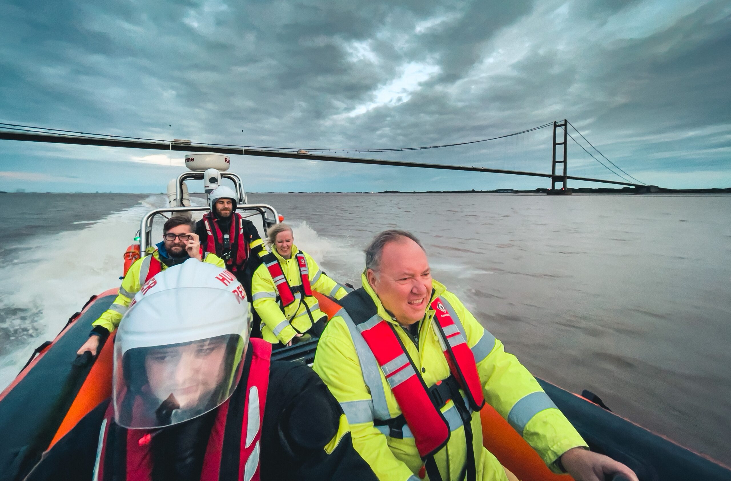 Humber Rescue lifeboat experience - Hamers Solicitors Hull